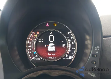 2015 Fiat 500 Sport из США, поврежденный, VIN 3C3CFFBR7FT653189